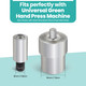 Eyelets Setting Die Set for Green Machine Hand Press